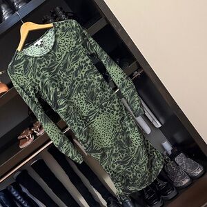 Topshop Long Sleeve Dress